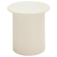 PRÍRUČNÝ STOLÍK, kašmírová - kašmírová, Design, kompozitné drevo (40/40/41cm) - Xora