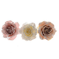 RUŽA - pink/boja sedefa, Osnovno, plastika (14cm) - X-Mas