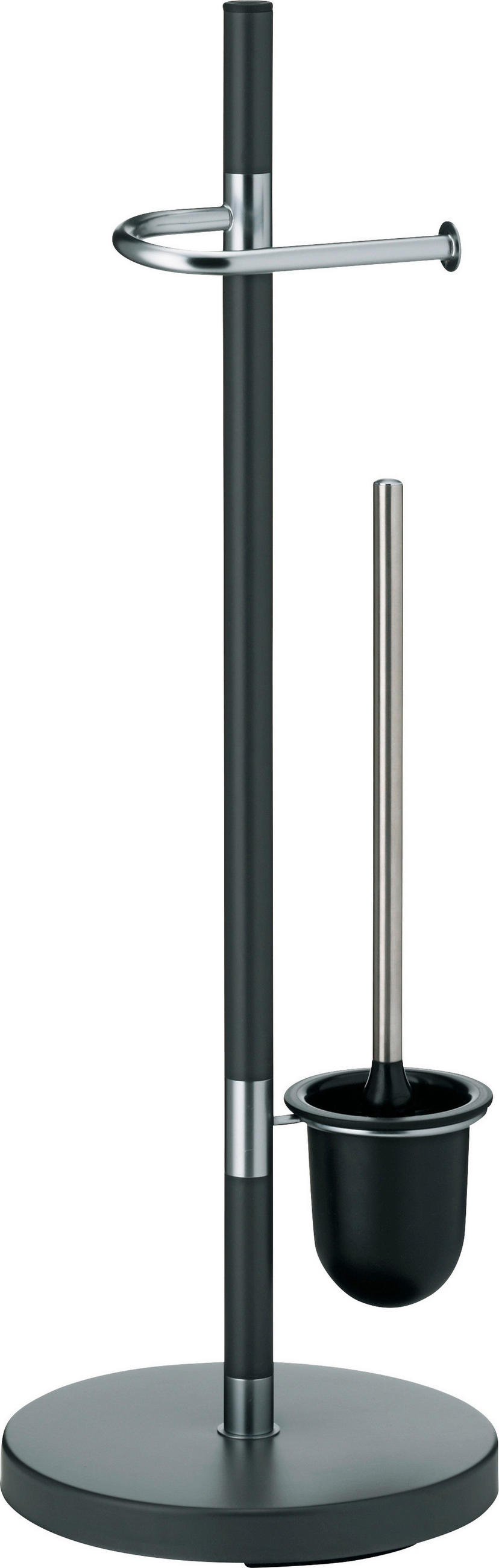 WC-BÜRSTENGARNITUR in Metall    - Anthrazit, KONVENTIONELL, Metall (25/76,5cm) - Kela