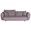 BIG SOFFA i plysch grå  - svart/grå, Klassisk, textil/plast (240/78/107cm) - MID.YOU