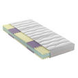 KALTSCHAUMMATRATZE 90/200 cm, Höhe ca.: 18 cm, H3 = fest, 7-Zonen - KONVENTIONELL, Textil (90/200cm) - Sleeptex