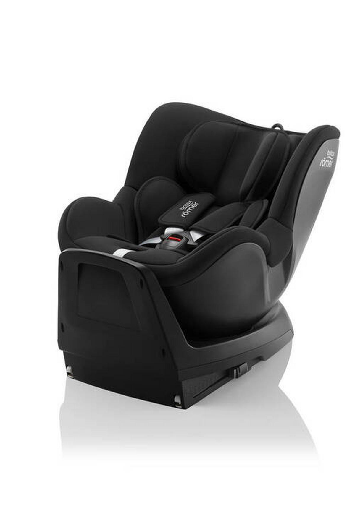 REBOARDER-KINDERSITZ Dualfix Plus  - Schwarz, Basics, Kunststoff/Textil (44/55/74cm) - Britax Römer