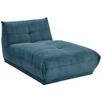SOFAELEMENT Cord Petrol  - Petrol, Trend, Textil (105/80/185cm) - Livetastic
