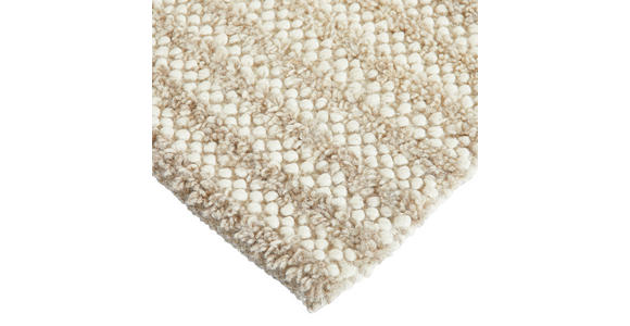 HANDWEBTEPPICH 70/140 cm  - Beige, Natur, Textil (70/140cm) - Linea Natura