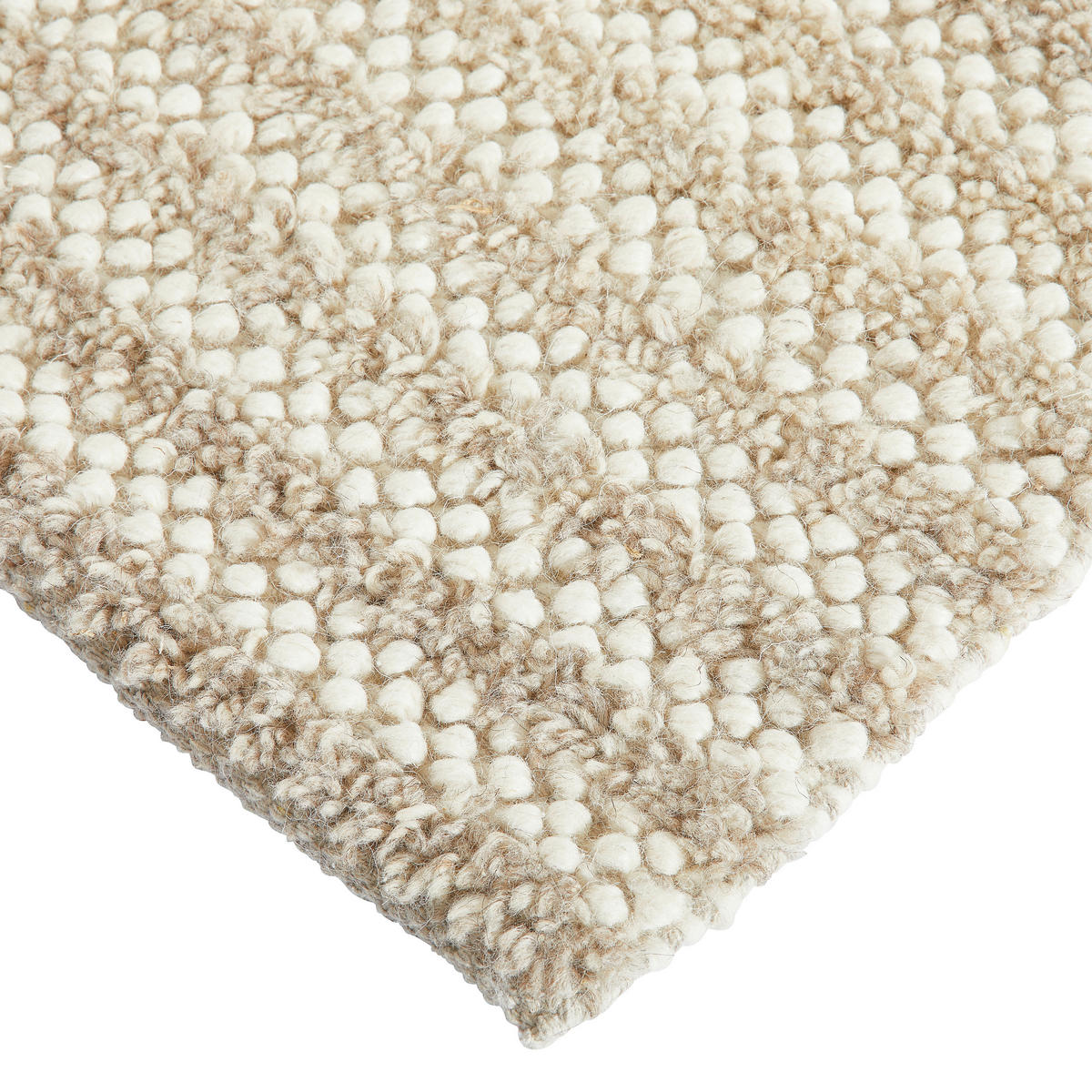 HANDWEBTEPPICH 160/230 cm Beige  - Beige, Natur, Textil (160/230cm) - Linea Natura