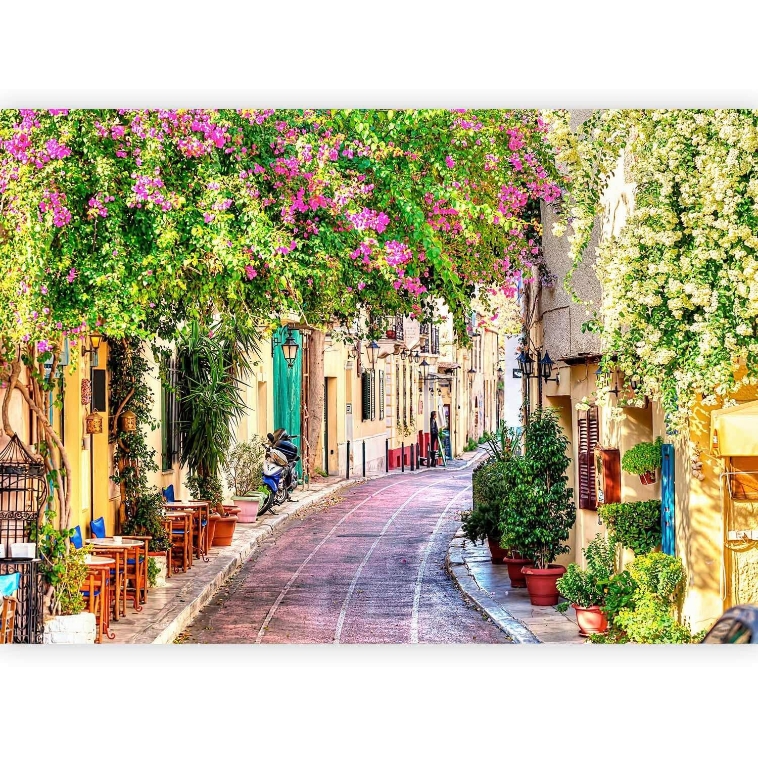 FOTOTAPET 300/210 cm  - vit/multicolor, Lifestyle, textil (300/210cm) - artgeist