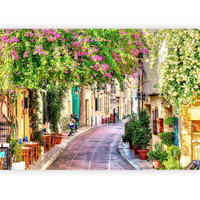 FOTOTAPET 300/210 cm  - vit/multicolor, Lifestyle, textil (300/210cm) - artgeist