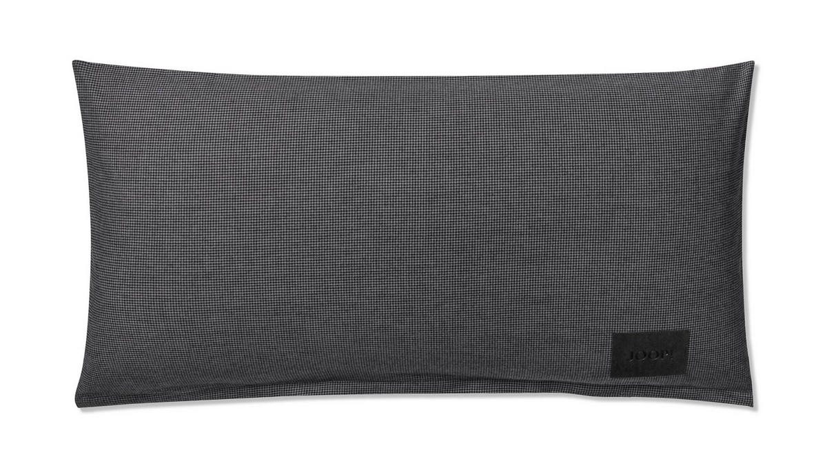 KOPFKISSENBEZUG Soft 80/40 cm  - Anthrazit, KONVENTIONELL, Textil (80/40cm) - Joop!