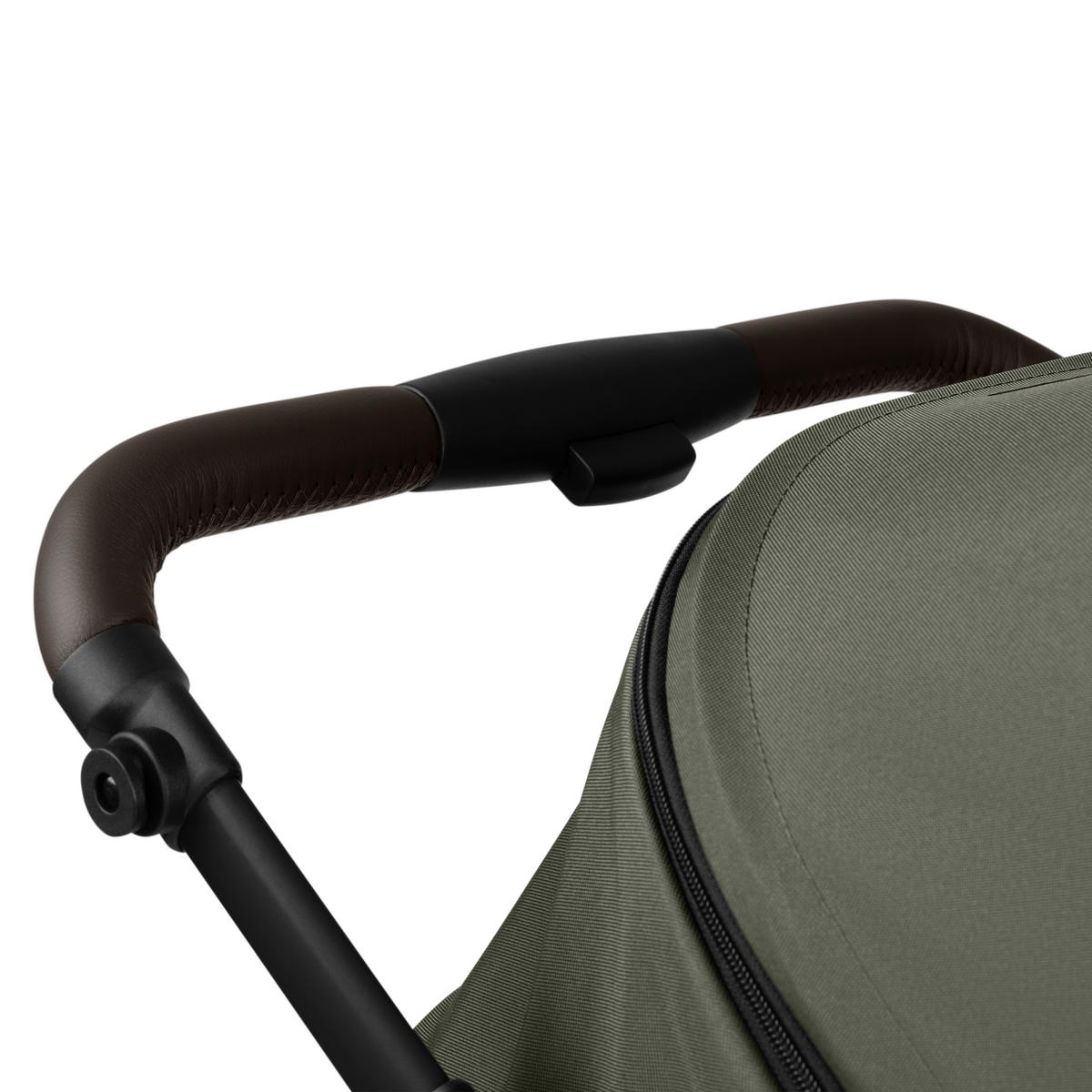 KOMBIKINDERWAGEN  Salsa 5 Air  Avocado  - Schwarz/Olivgrün, Basics, Textil/Metall (63/118/95,5cm) - ABC Design
