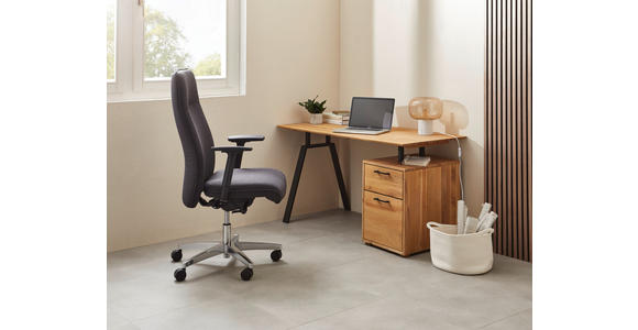 SCHREIBTISCH 140/65/75 cm in Eichefarben - Eichefarben, KONVENTIONELL, Holz/Kunststoff (140/65/75cm) - Linea Natura