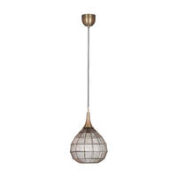 HÄNGLAMPA SORAYA 42/150 cm  - mässingsfärgad, Basics, metall (42/150cm) - Trio Leuchten