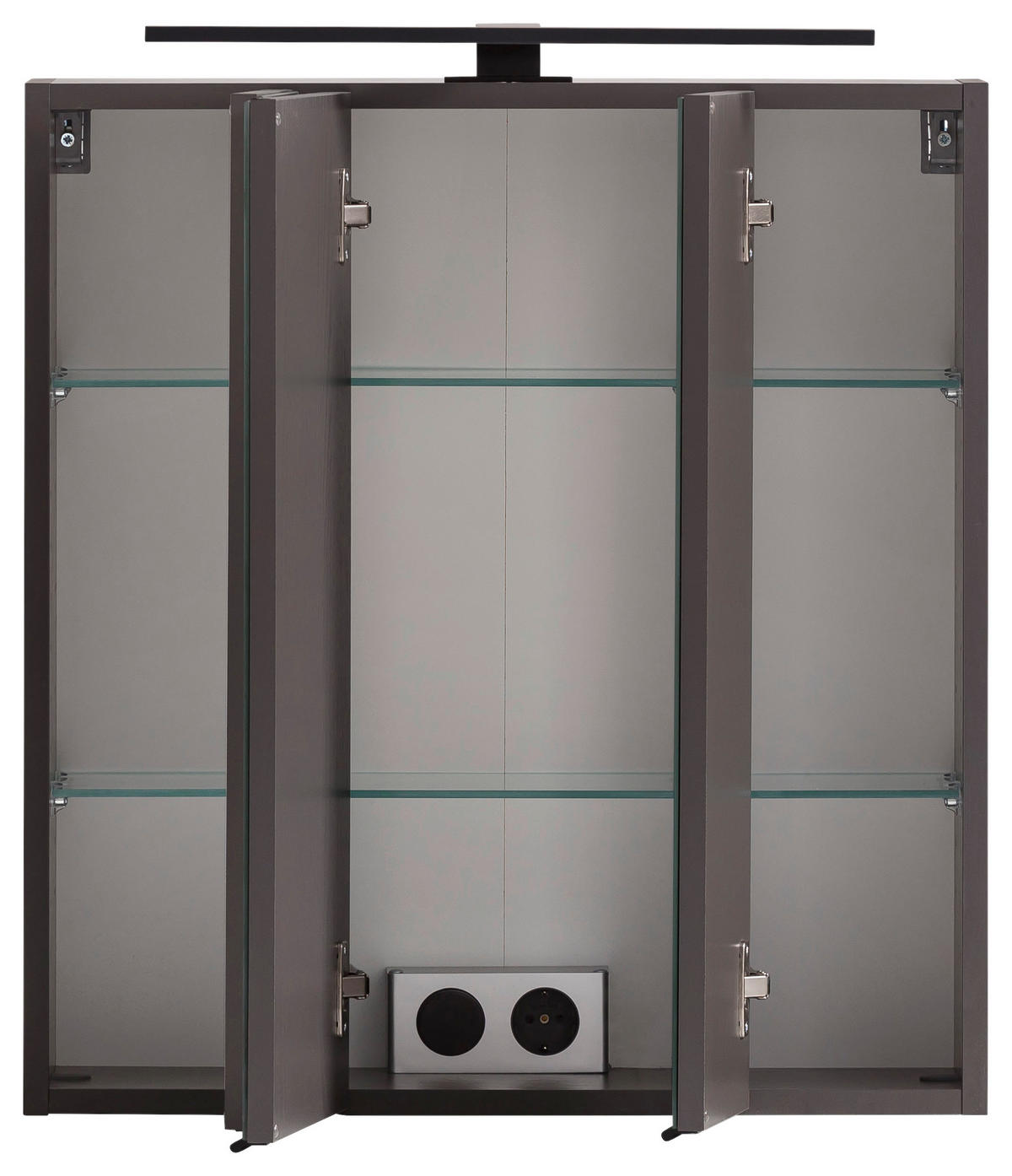 SPIEGELSCHRANK 60/64/20 cm  - ROMANTIK / LANDHAUS, Glas/Holzwerkstoff (60/64/20cm) - Xora