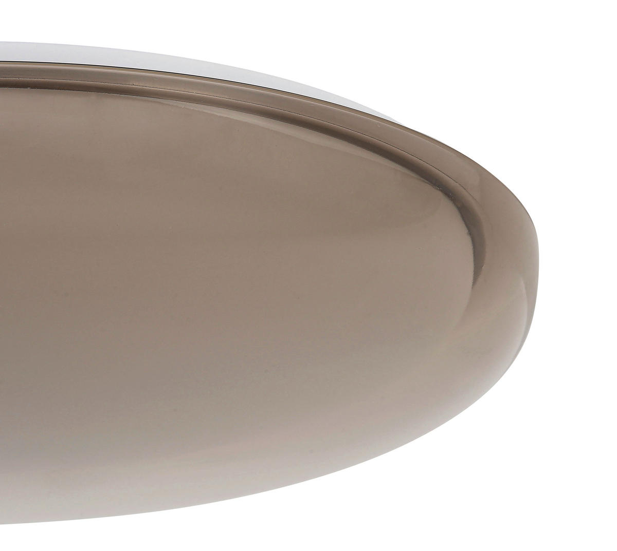 LED MENNYEZETI LÁMPA - áttetsző/fehér, Trend, műanyag/fém (50/9cm) - Novel