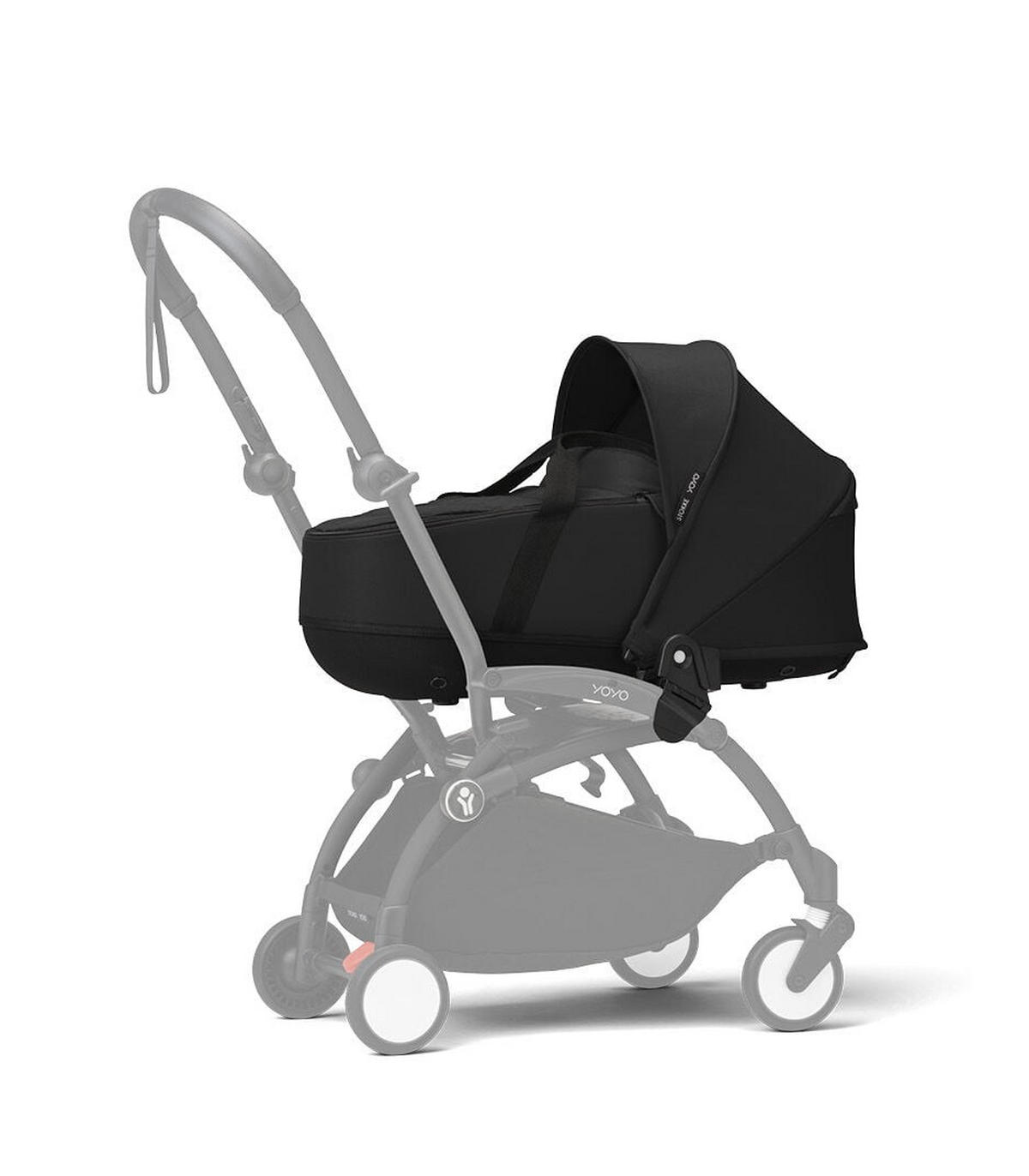 KOŠARA ZA KOLICA    - crna, Basics, tekstil (45,5cm) - Stokke