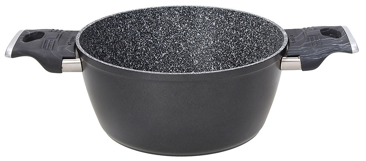 ŠERPA  6 l  - crna, Osnovno, metal (24/16cm) - Tognana