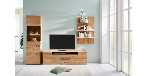 SIDEBOARD Kerneiche furniert, massiv geölt Eichefarben - Eichefarben, KONVENTIONELL, Holz/Holzwerkstoff (180/83/43cm) - Cantus