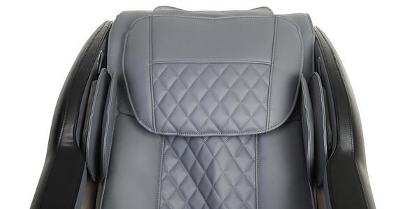 MASSAGESESSEL in Textil Grau, Schwarz - Schwarz/Grau, Design, Textil (75/117/160cm) - Cantus
