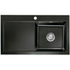 SPÜLE Mera 90 / 50740168  - Schwarz, Basics, Keramik (90/20/51cm) - Systemceram