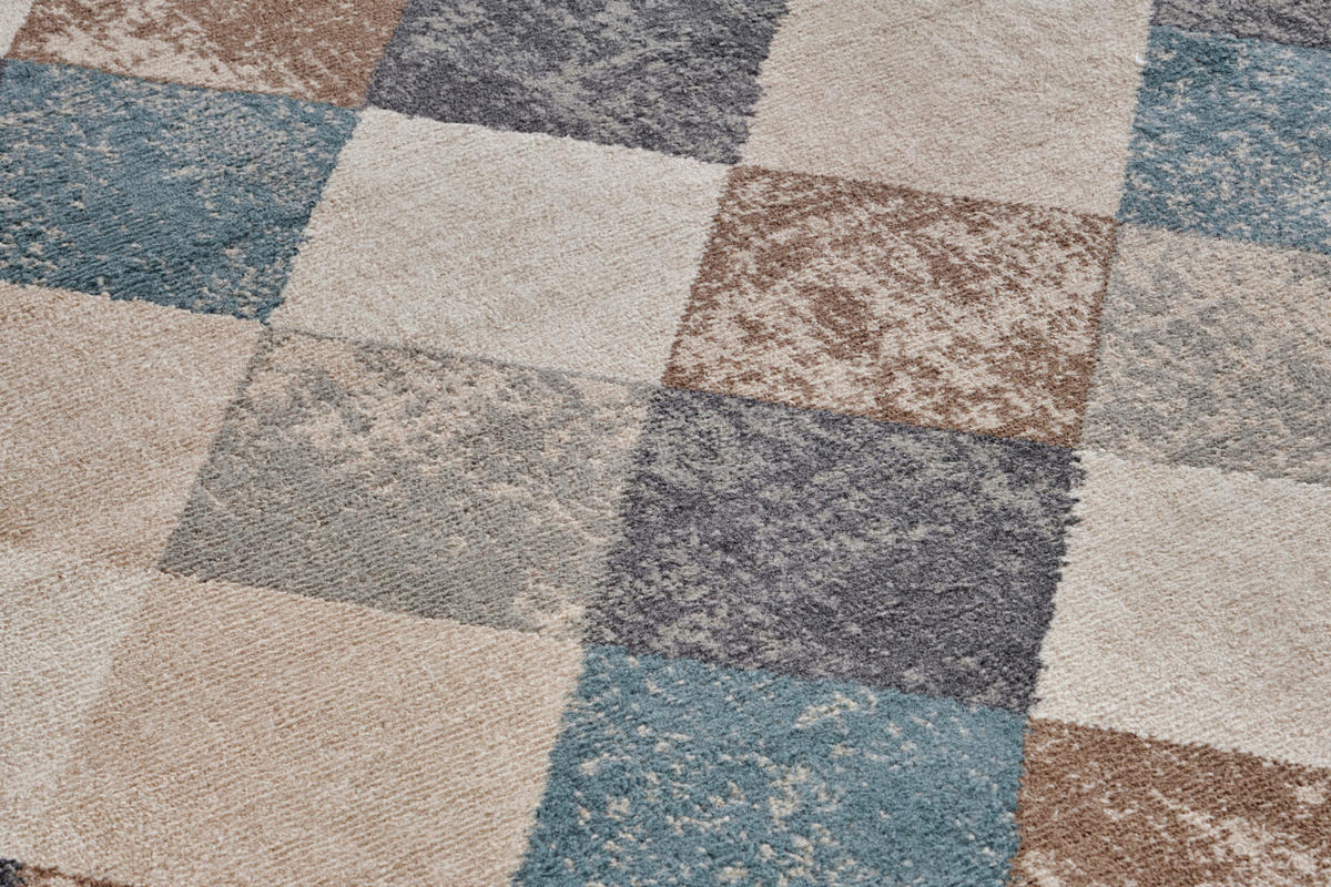 FLACHWEBETEPPICH 200/280 cm Terrain Creme, Multicolor  - Multicolor/Creme, Basics, Kunststoff/Textil (200/280cm) - Hanse Home