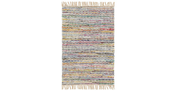 FLECKERLTEPPICH 130/190 cm Chindi  - Multicolor, Natur, Textil (130/190cm) - Linea Natura