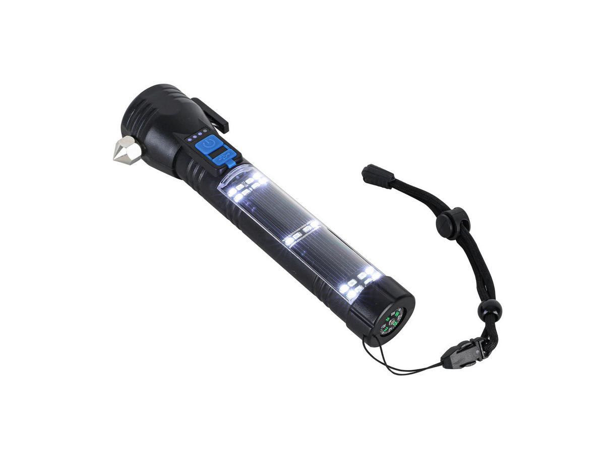 ELEMLÁMPA - fekete/áttetsző, Basics, műanyag/fém (20/3,2/4,5cm) - Boxxx