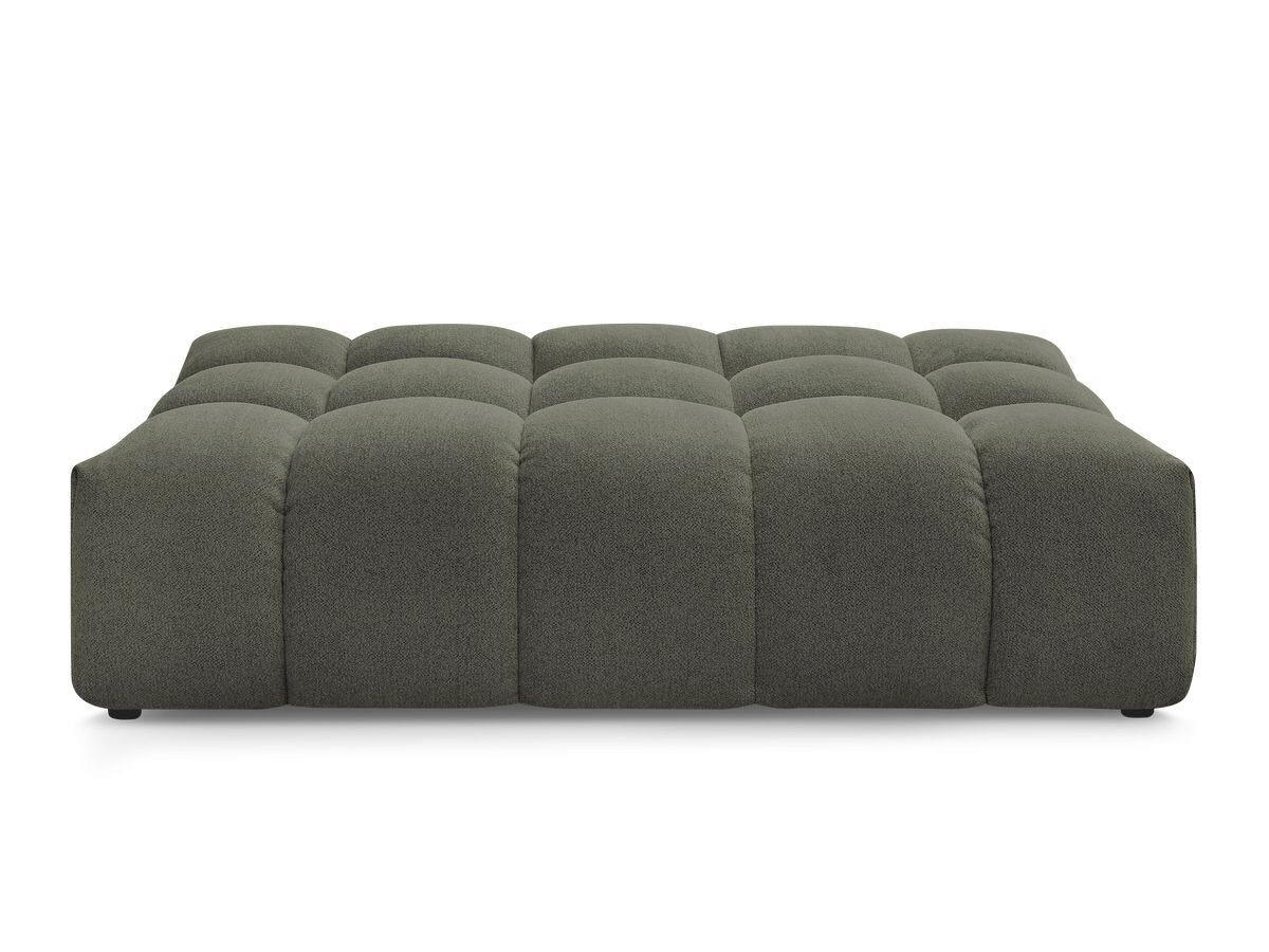 HOCKER EVEREST Flachgewebe Grün  - Schwarz/Grün, MODERN, Kunststoff/Textil (166/100/40cm)
