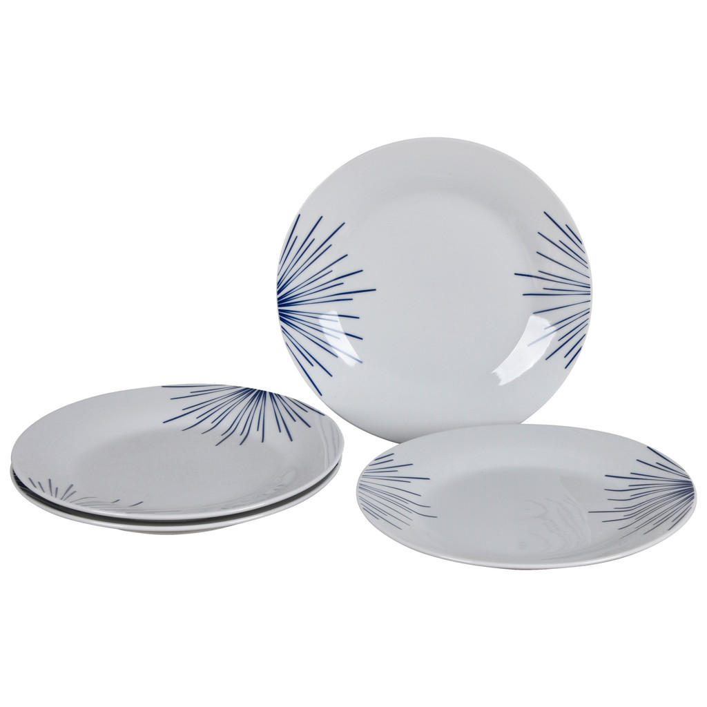 Desserteller Porzellan Rund Mathilda Ca. 19 Cm