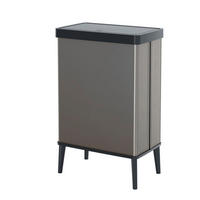 ABFALLEIMER 54 l  Kunststoff  - Grau, Basics, Kunststoff (26,5/68,7/43,5cm) - Curver