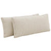 NIERENKISSEN  - Creme, Konventionell, Textil (65/25cm) - Sit & More