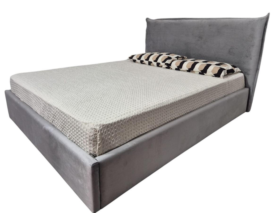 PAT TAPIțAT  in gri  - gri, Modern, textil (210/180/110cm) - Carryhome