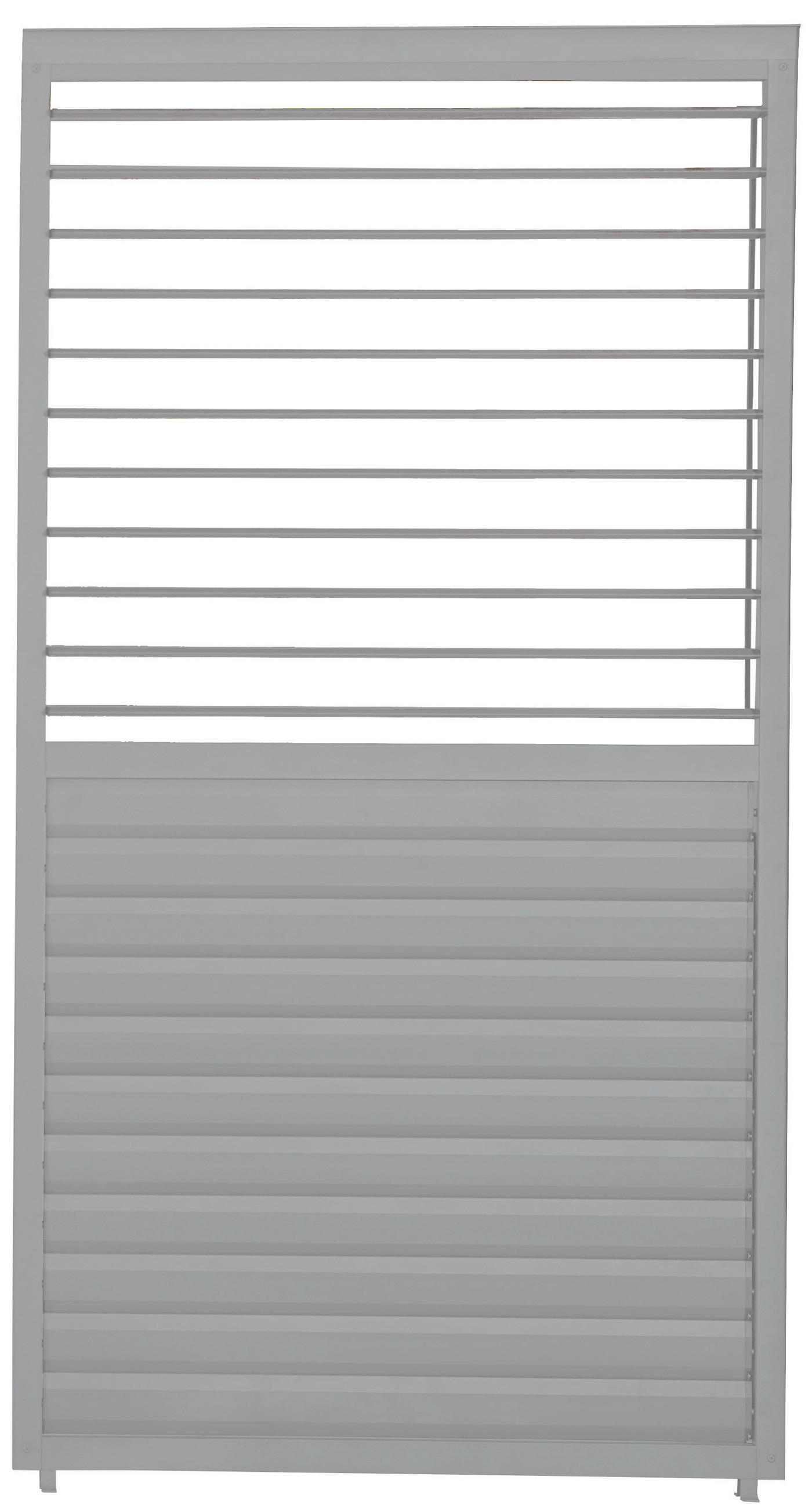 LAMELLENTEIL DELUCE/CLASSIC  - Weiß, LIFESTYLE, Metall (93/240/10cm) - Gardenson