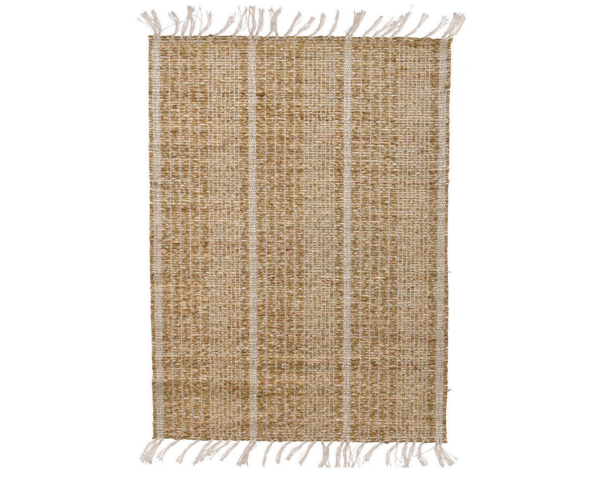 TISCHLÄUFER  - Braun, Natur, Naturmaterialien/Textil (35,00/0,02/220,00cm)