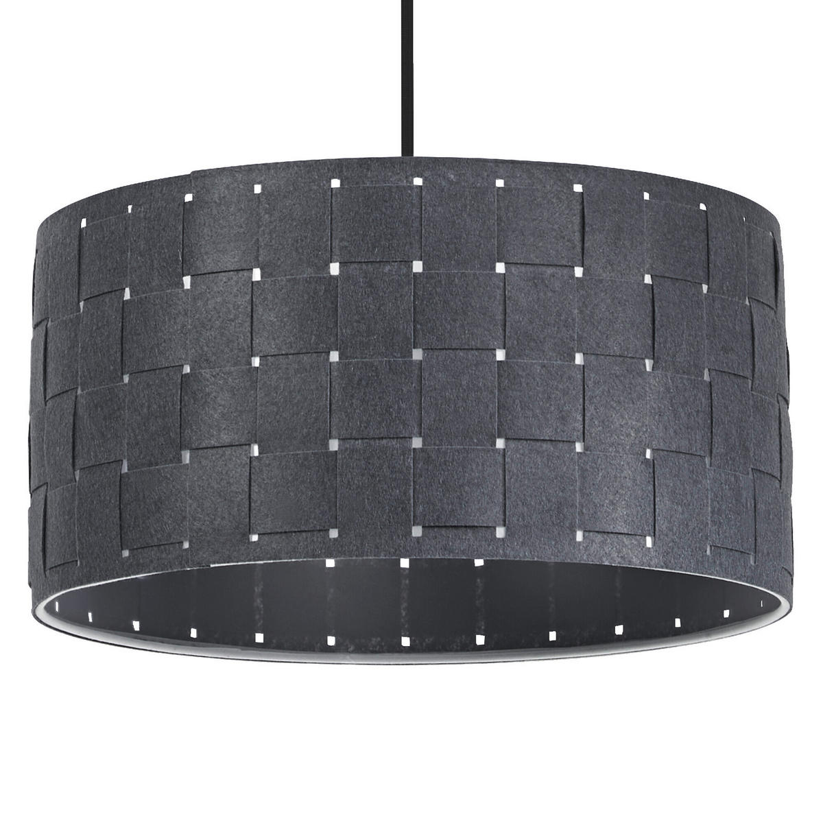 PENDELLEUCHTE 38/121 cm   - Dunkelgrau, KONVENTIONELL, Naturmaterialien/Metall (38/121cm) - Ledvance