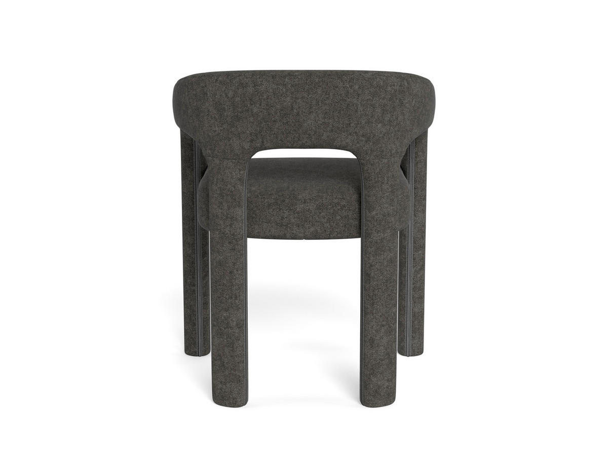 ARMLEHNSTUHL     - Dunkelgrau, Modern, Kunststoff (58/76/55cm) - MID.YOU