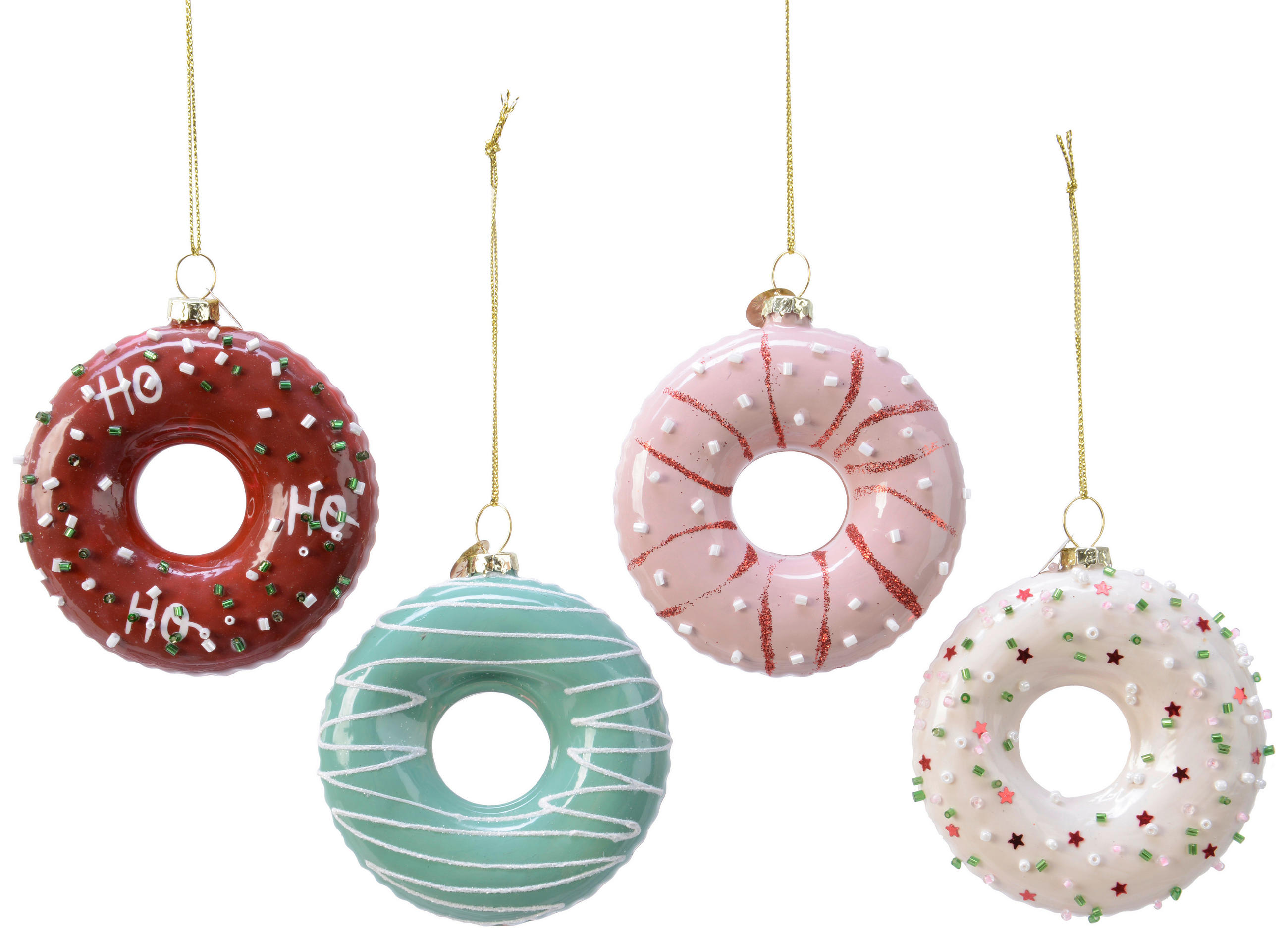JULGRANSKULA  - multicolor, Basics, glas (2.5/8/8.5cm)