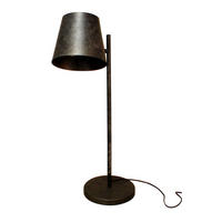 TISCHLEUCHTE Colt 55/18/33 cm   - Grau, Design, Metall (55/18/33cm)