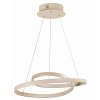 LED-PENDELLEUCHTE Silivio 61/180 cm   - Sandfarben, LIFESTYLE, Metall (61/180cm) - Fischer & Honsel