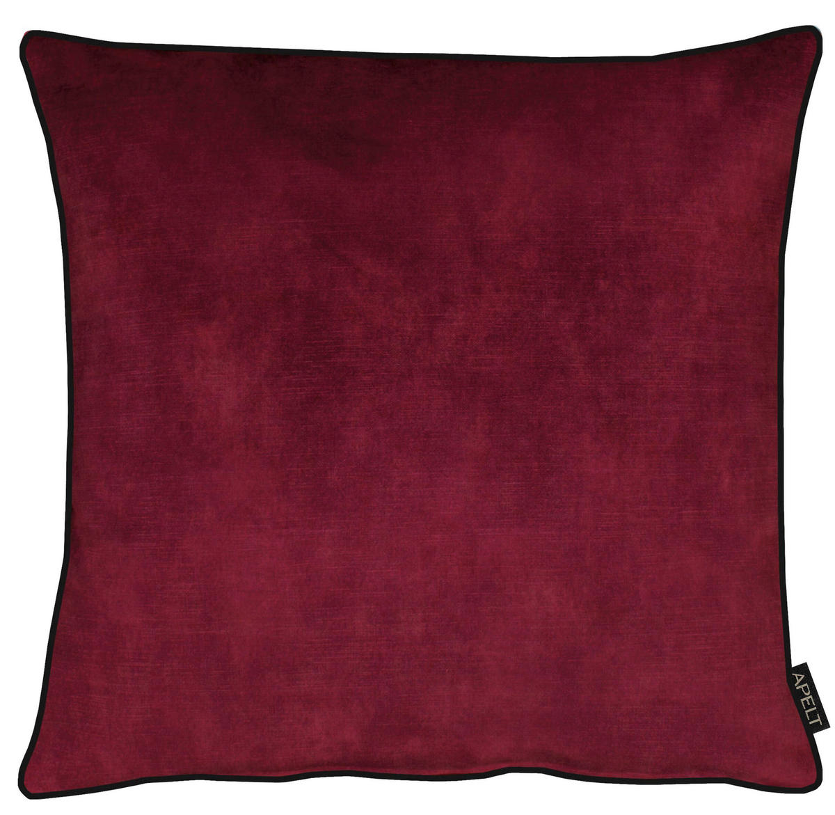 KISSENHÜLLE 46/46 cm  - Bordeaux, Basics, Textil (46/46cm) - Apelt