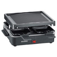 RACLETTE-GRILL  - Schwarz, Basics, Kunststoff (26/40/12,2cm) - Severin