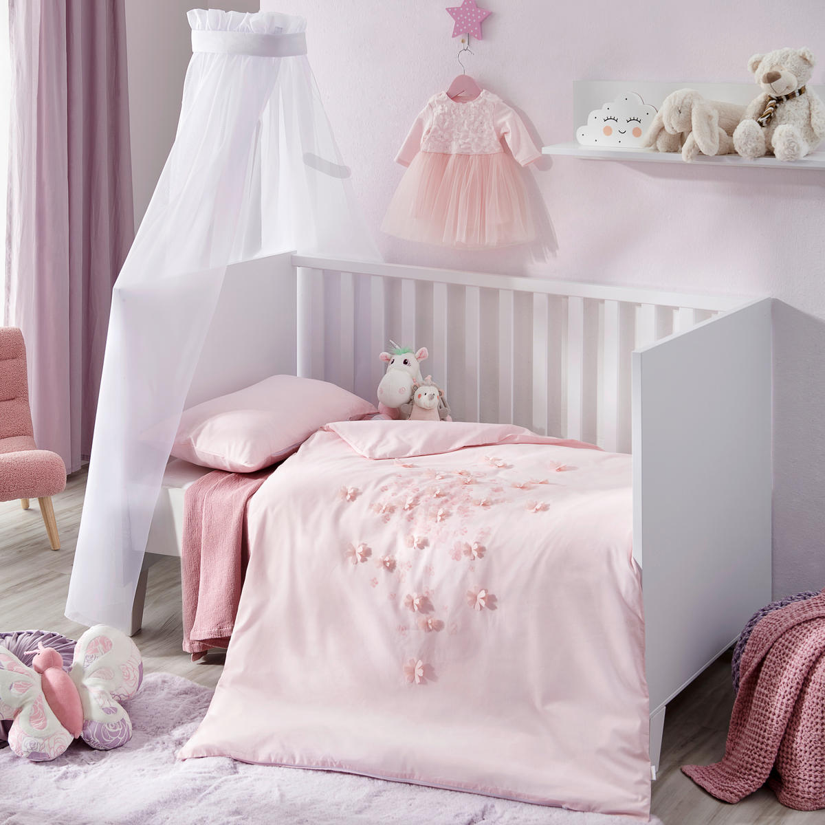 Festtagsbekleidung  - Rosa, Basics, Textil (62null) - Patinio