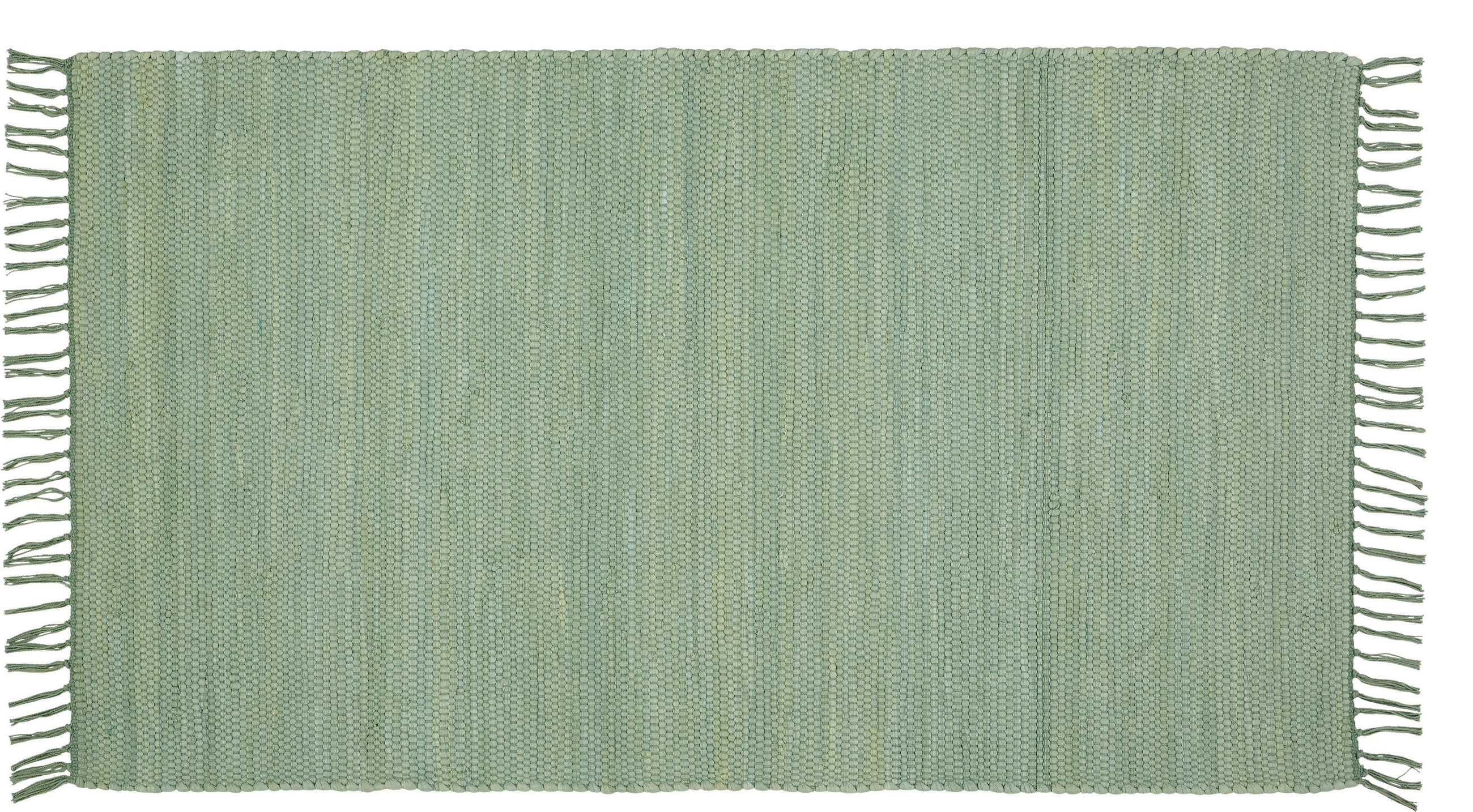 COVOR ȚESUT DE MÂNĂ - verde deschis, Basics, textil (70/120cm) - Boxxx