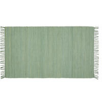 KÉZI SZÖVÉSŰ SZŐNYEG   - világoszöld, Basics, textil (70/120cm) - Boxxx