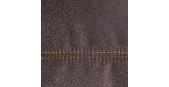 WOHNLANDSCHAFT Mikrofaser Armteilverstellung, Kopfteilverstellung, Rücken echt, Zierkissen - Currygelb/Chromfarben, Design, Textil/Metall (281/186cm) - Hom`in