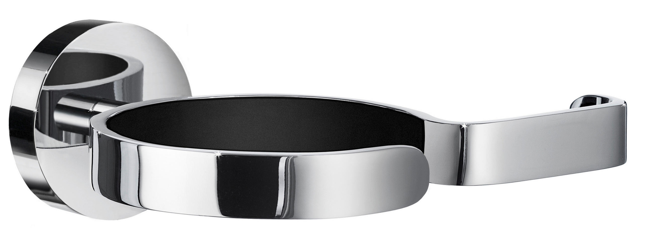 HAARTROCKNERHALTER Metall  - Chromfarben, Basics, Metall (12,9/4,8/10cm)