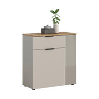 BYRÅ 80/86/38 cm  - svart/kashmir, Design, trämaterial/plast (80/86/38cm) - MID.YOU