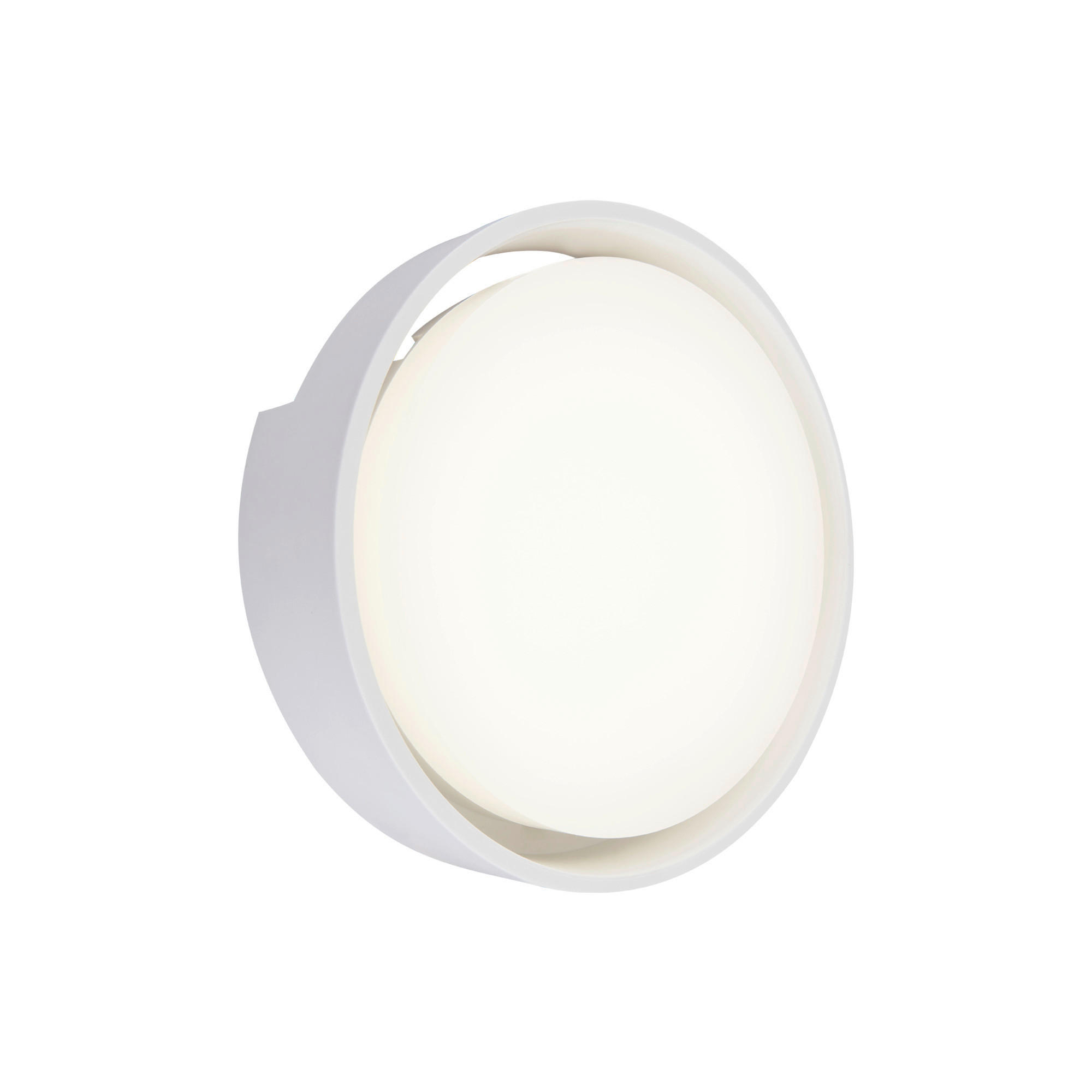 ZIDNA SVJETILJKA VANJSKA  - bijela, Basics, plastika (22/6,8cm)