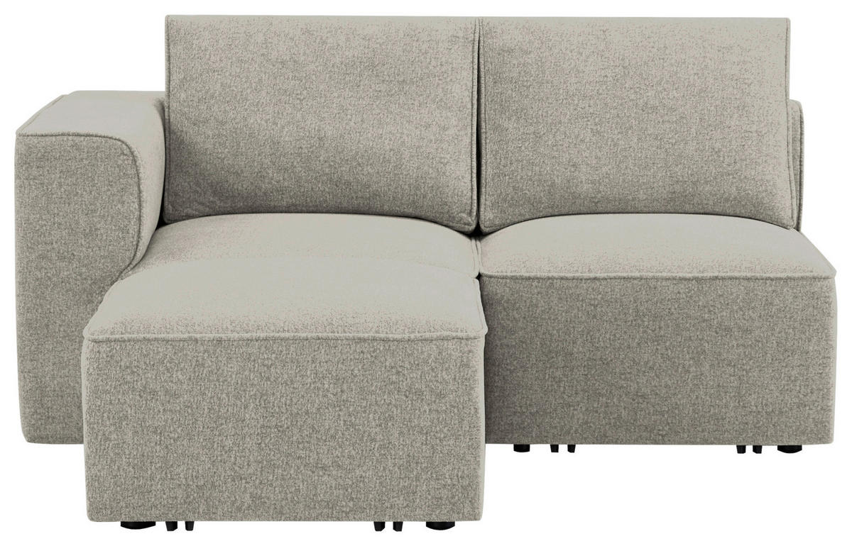 SOFA drvo, plastika, tekstil  bež    - bež/crna, Design, drvo/tekstil (230,5/65/90cm) - Livetastic