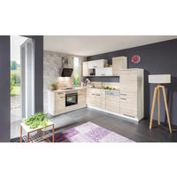 EINBAUKÜCHE   - Eiche San Remo, Design, Holzwerkstoff - Celina