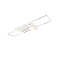 STROPNÉ LED SVIETIDLO,  - biela, Basics, kov (100/8/28cm) - Trio Leuchten
