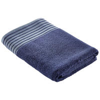 DUSCHTUCHSET Santo Blau 2-teilig  - Blau, Basics, Textil (70/140cm) - Esposa